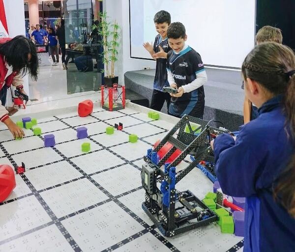 Creatividad ciencia y actividad laboral en red por robótica