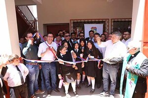 Gobernación de Alto Paraná entrega infraestructura educativa al distrito de Presidente Franco | DIARIO PRIMERA PLANA