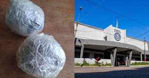 Diario HOY | Desconocidos arrojaron paquetes de marihuana al penal de Tacumbú
