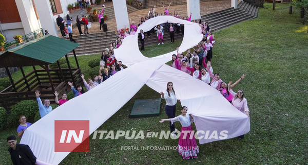 GOBERNACIÓN DE ITAPÚA CERRÓ EL MES DE CONCIENCIACIÓN DEL CÁNCER DE MAMA