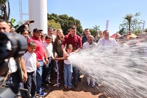 Itaipú inaugura sistema de agua potable en San Gerónimo, Santa María de Fe - ADN Digital