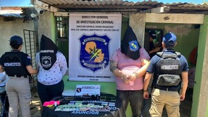 Capturan al sospechoso de ser el principal proveedor de drogas en gran parte de Asunción