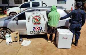 APREHENDEN A SUJETO Y RECUPERAN OBJETOS HURTADOS EN FRAM