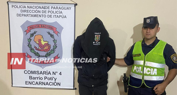 APREHENDEN A UN HOMBRE Y RECUPERAN MOTOCICLETA PRESUMIBLEMENTE HURTADA