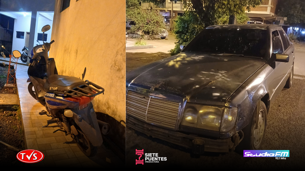 APREHENDEN A DOS CONDUCTORES TRAS CHOQUE EN EL CENTRO DE ENCARNACIÓN - «TVS DIGITAL»