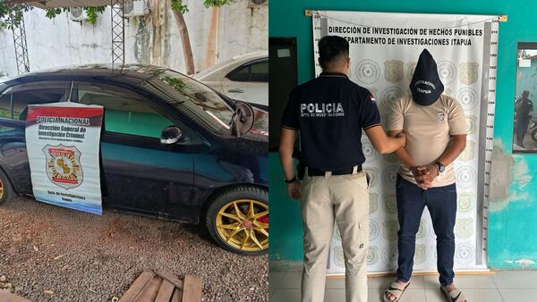 Sospechoso de robos en varios departamentos es detenido en Cambyreta