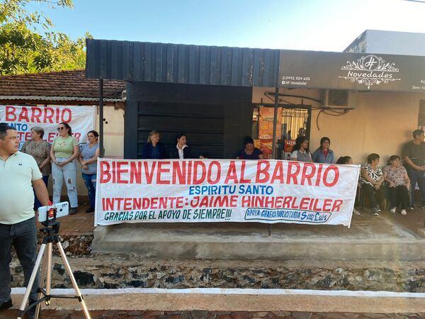 ¡Un sueño cumplido! Barrio Espíritu Santo de Cambyretá estrena calles renovadas