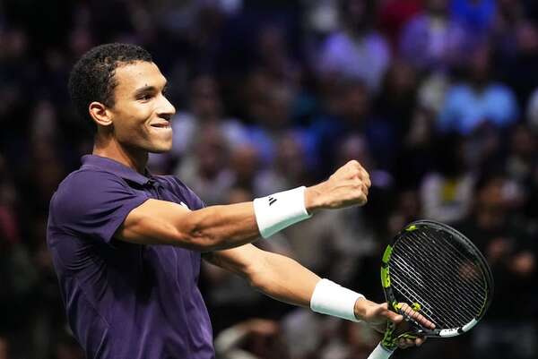 Auger-Aliassime, finalista del Masters 1000 de París - Tenis - ABC Color
