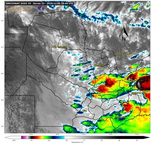 Meteorología advierte sobre tormentas severas para este sábado en gran parte del país