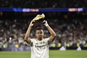 Mbappé ofrece la Bota de Oro a la afición madridista - Fútbol Internacional - ABC Color