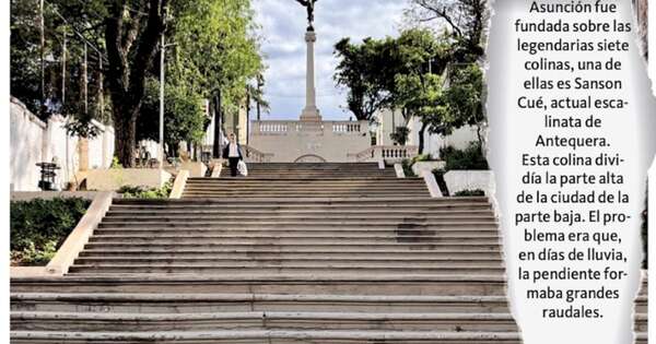 La Nación / La escalinata de Asunción, inspirada en una famosa plaza de Roma
