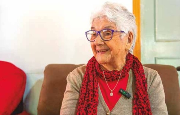 Cumpleaños 100 años: Selmira Vázquez, una abuela feliz