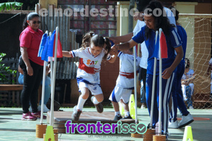 Padres y Alumnos participan de las Olimpíadas Especiales Atletas Jóvenes en la Escuela Especial Nro. 11 de Pedro Juan Caballero  - El Nordestino