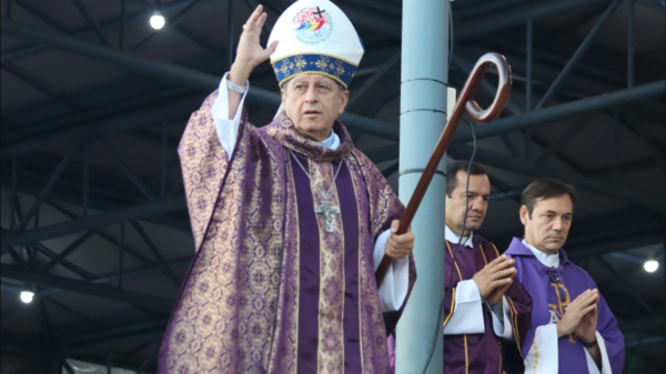 Monseñor Valenzuela alerta sobre una sociedad "vacía y sin valores"