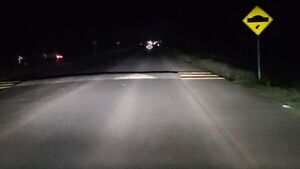 Falta de señalización complica la circulación nocturna en la ruta PY05 - Concepción al Día