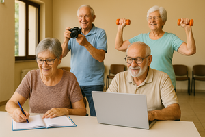 Envejecer con propósito: cómo viven los adultos mayores activos en Paraguay