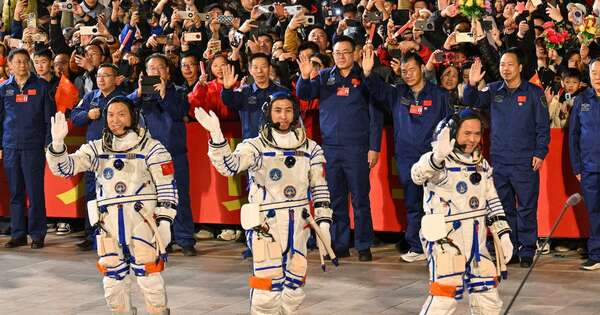 La Nación / El astronauta chino más joven en ir al espacio tiene 32 años