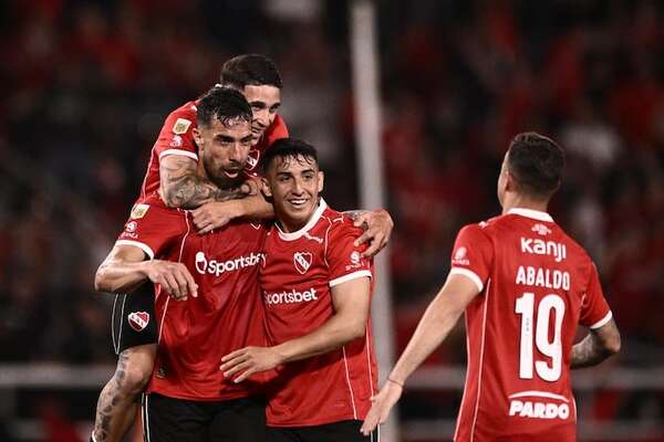 Gabriel Ávalos anota en goleada del Independiente - Fútbol Internacional - ABC Color