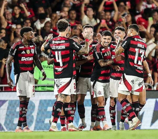 Brasileirão: Flamengo desaloja  de la cima a Palmeiras - Fútbol Internacional - ABC Color