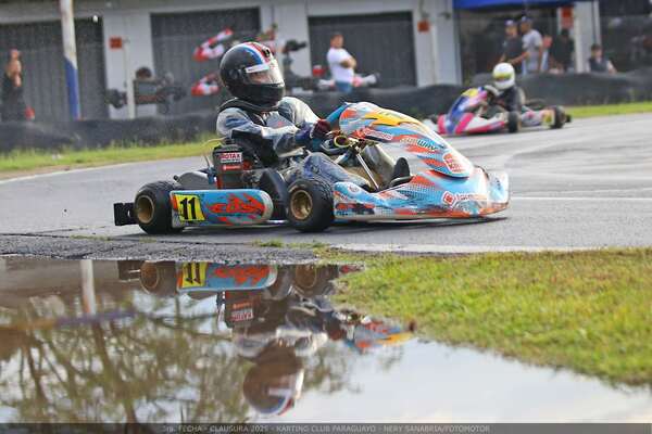 Lluvia de emociones en la penúltima fecha del Campeonato de Karting - La Tribuna