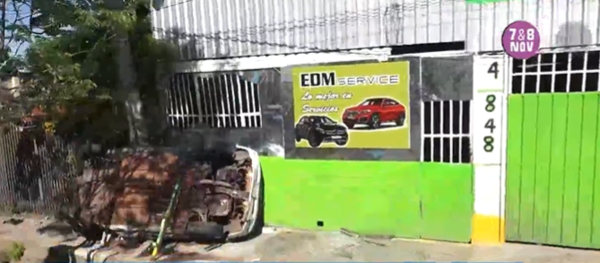 Conductor muere tras volcar su vehículo sobre la Avda. Defensores del Chaco