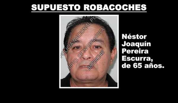 Identifican a supuesto robacoches y requieren su detención - Policiales - ABC Color