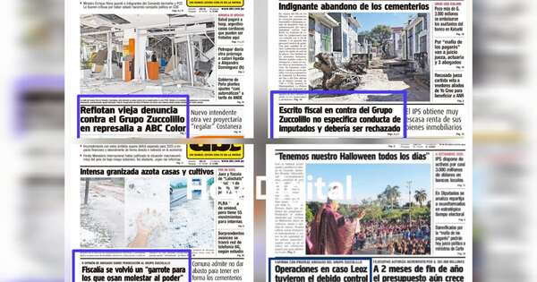 Diario HOY | Abc en modo víctima: tilda de garrote y represalia imputación a titular de Atlas