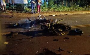 FALLECE MOTOCICLISTA TRAS CHOQUE FRONTAL EN CAMBYRETÁ