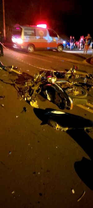 Accidente frontal en Cambyreta deja una víctima fatal