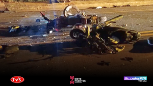 FATAL ACCIDENTE DE TRÁNSITO SOBRE RUTA SEXTA CAMINO AL CERESO - «TVS DIGITAL»