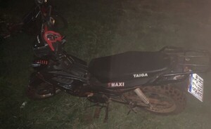 Motociclista fue hallado muerto en medio de la Ruta PY02