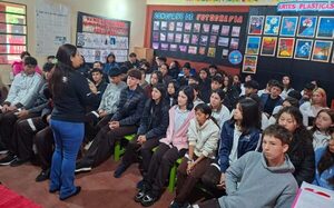 “Noviazgo sin Violencia” llegó a más de 500 estudiantes en Coronel Oviedo y Tobatí