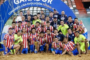 Paraguay ganó la Liga Evolución de Futbol Playa – Zona Sur