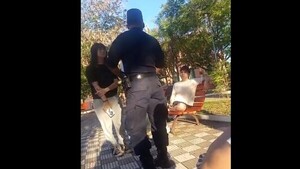 Policía impidió vigilia contra Stroessner en la Plaza de los Desaparecidos