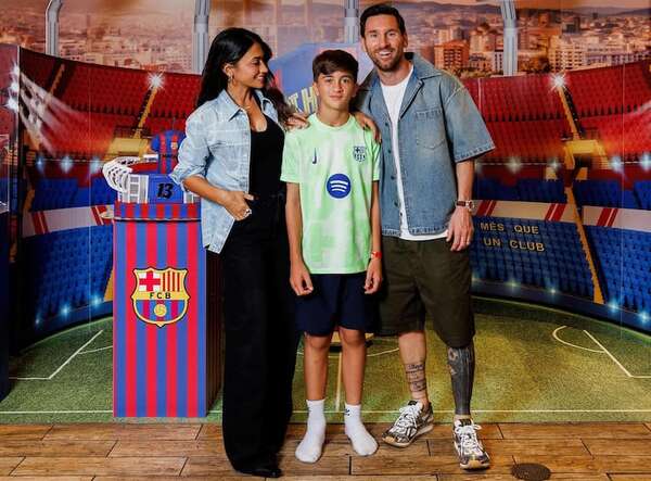 ¡Thiago, el hijo mayor de Leo Messi, ya cumplió 13 años! - Gente - ABC Color