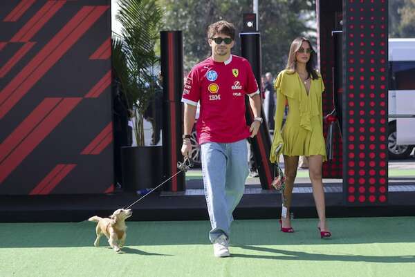 El piloto de F1 Charles Leclerc se comprometió con Alexandra Saint Mleux - Gente - ABC Color