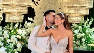 Esposo de Betha Borba estalló en llanto en su boda: “Gracias por creer en mí y en mi amor”