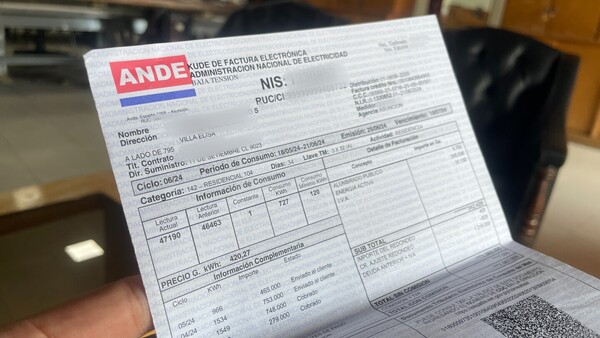 Déficit tarifario de la ANDE ya suma USD 1.500 millones y avanzan en plan de ajuste automático