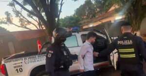 La Nación / Joven con arresto domiciliario fue detenido borracho, tras persecución policial