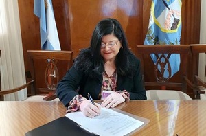 Vicepresidenta Llanes suscribió la Declaración del XXI Encuentro de Magistradas de los Más Altos Órganos de Justicia de Iberoamérica