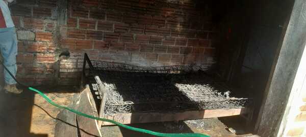Incendio parcial afecta vivienda en Cambyretá Centro