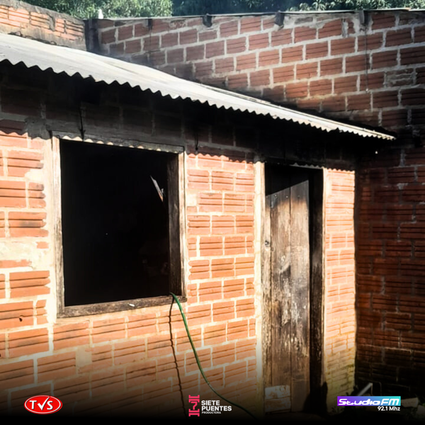INCENDIO PARCIAL DE UNA VIVIENDA EN CAMBYRETA - «TVS DIGITAL»