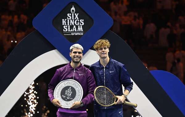 Alcaraz y Sinner, en exhibición en Corea del Sur - Tenis - ABC Color