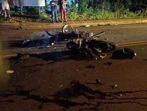 Dos muertos tras colisión frontal de motocicletas en Cambyretá - Policiales - ABC Color
