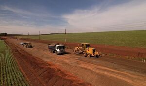 Obras en el Cruce Kimex–Carlos Antonio López genera expectativas en Itapúa