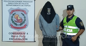 SE CAYÓ DE SU MOTOCICLETA Y TERMINÓ TRAS LAS REJAS