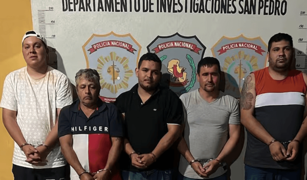 Suboficial es detenido junto a presunto jefe de sicarios en San Pedro - Noticiero Paraguay