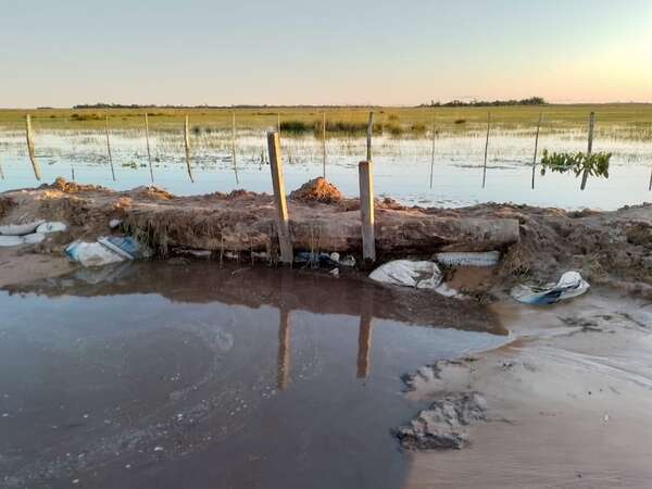 Pobladores de Punta Diamante reclaman asistencia urgente ante la inundación - Nacionales - ABC Color