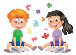 Retroalimentación sobre unión e intersección de conjuntos, la hora y figuras geométricas planas  - Matemática Primer Ciclo - ABC Color