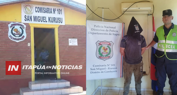 HOMBRE CON ORDEN DE CAPTURA FUE DETENIDO DURANTE PROCEDIMIENTO EN CAMBYRETÁ